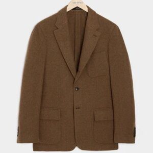 Todd Snyder Classic Tan Wool Blazer